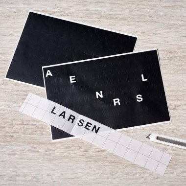 Navneskilte og Numre