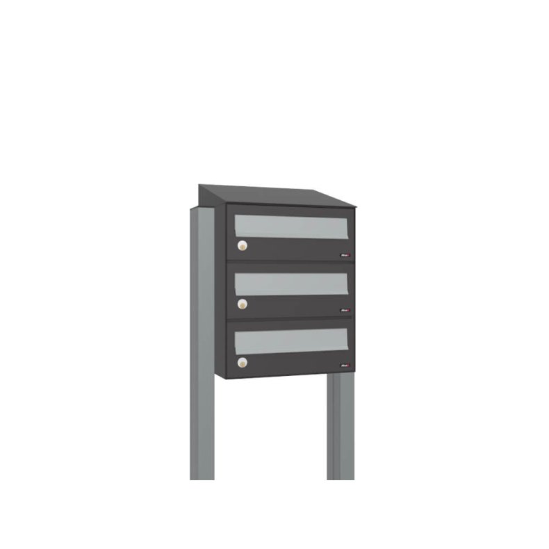 Allux LC4 - Sort med gr indkast - 1 enhed