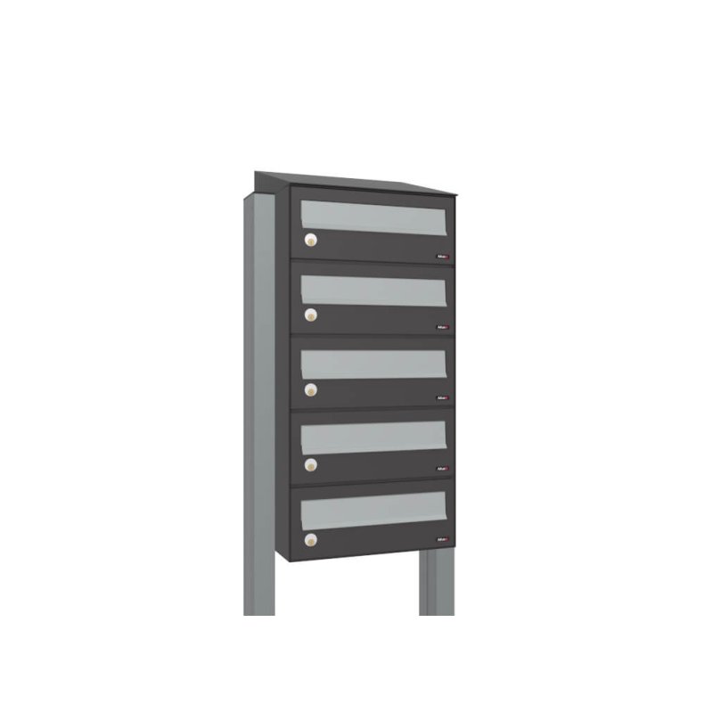 Allux LC4 - Sort med gr indkast - 1 enhed