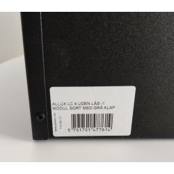 Allux LC4 - Sort med gr indkast - 1 enhed