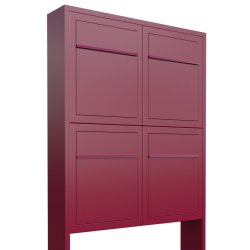 BASE For Four Postkasse - Rd