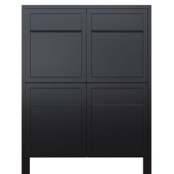 BASE For Four Postkasse - Sort