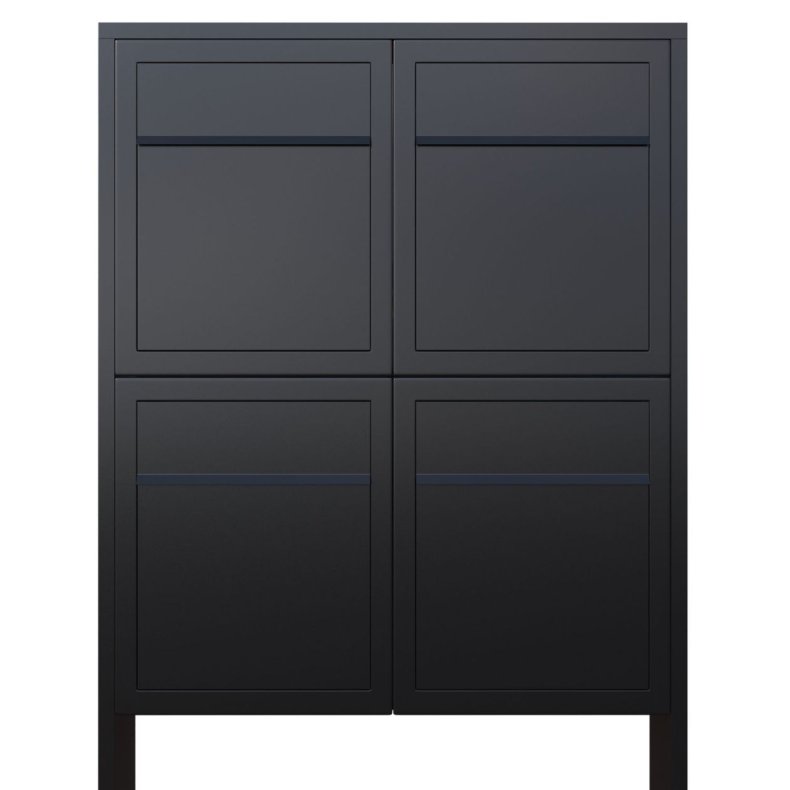 BASE For Four Postkasse - Sort