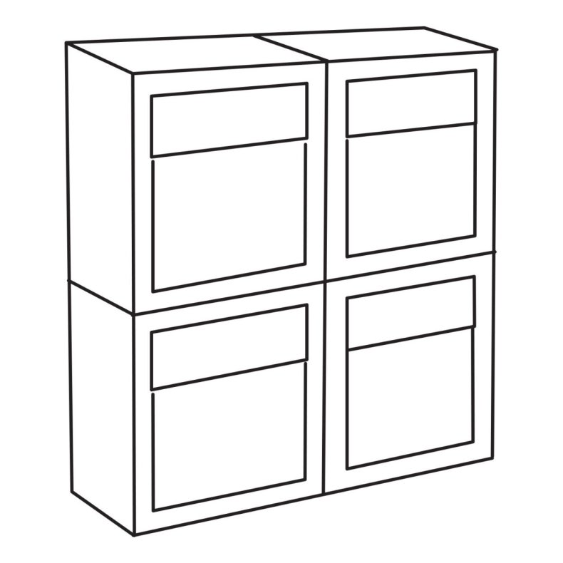 BASE Postkasse - Rust med Rustfrit Indkast