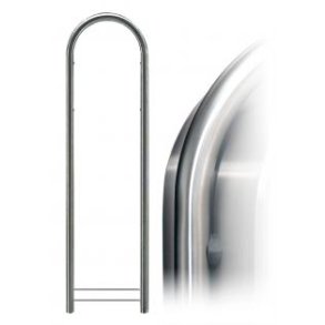 BOBI ROUND - Rustfrit stl Stander