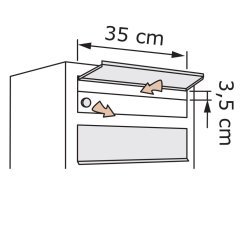 Rustfrit stl Postkasseanlg med Stander - CUBE - 4 enheder