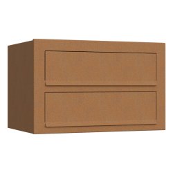 Rust Postkasseanlg - CUBE - 2 enheder
