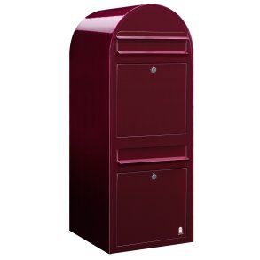 BOBI DUO - Vinrdt Postkasseanlg - 2 enheder