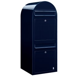 BOBI DUO - M�rkebl�t Postkasseanl�g - 2 enheder