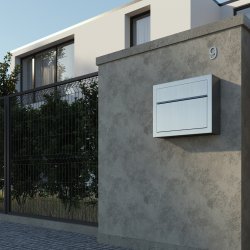 ELEGANCE - Sort Postkasse