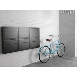 ELEGANCE - Sort Postkasse