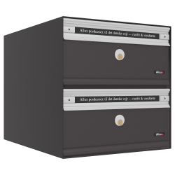 Allux PC1 - Sort med Stllge - 2 enheder