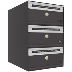 Allux PC1 - Sort med Stllge - 3 enheder