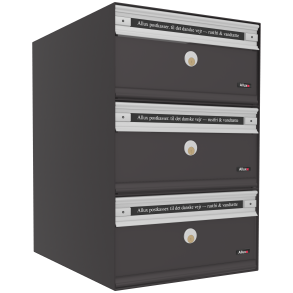 Allux PC1 - Sort med Stllge - 3 enheder