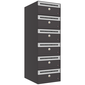 Allux PC1 - Sort med Stllge - 6 enheder