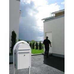 BOBI ROUND - Hvid Stander